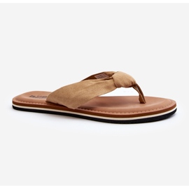 Infradito da donna Big Star LL274623 Beige 1