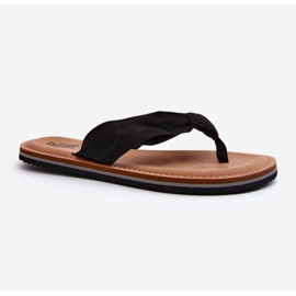Infradito da donna Big Star LL274625 Nero 1