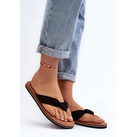 Infradito da donna Big Star LL274625 Nero 2