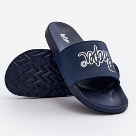 Ciabatte da uomo Lee Cooper LCW-24-42-2481M Blu navy 2