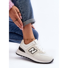 Scarpe Sneakers Sportive da Donna Bianche Alettesa bianca 1