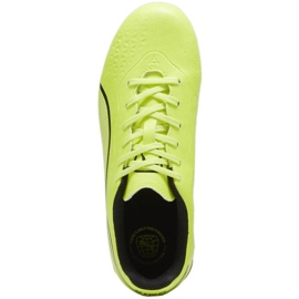 Scarpe da calcio Puma King Match FG/AG Jr 107573 04 verde 1