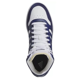 Scarpe Adidas Hoops 3.0 Mid M IG1432 bianca 1
