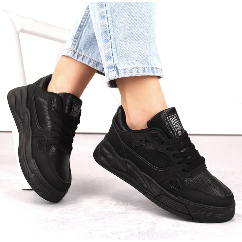 Scarpe sportive nere Big Star NN274666 nero 1