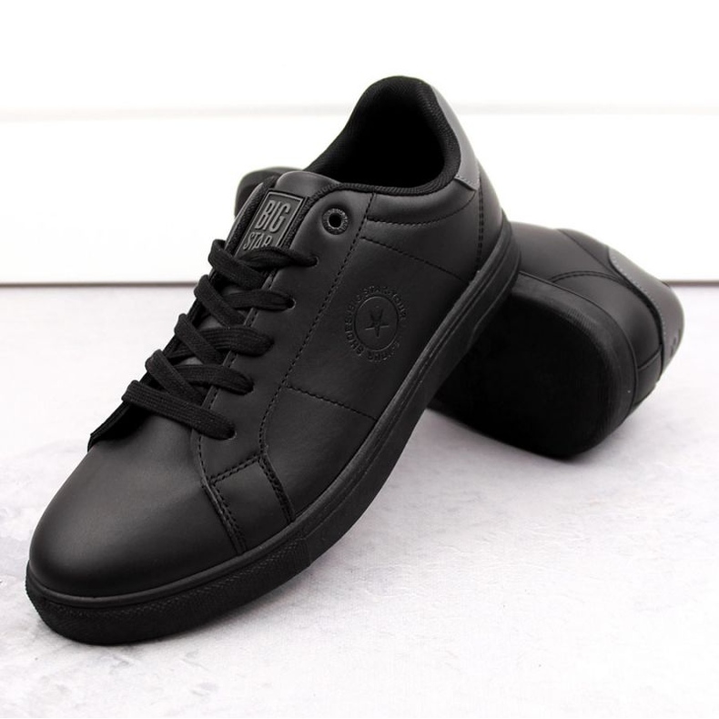 Scarpe sportive Big Star M INT1960B, nere nero 2