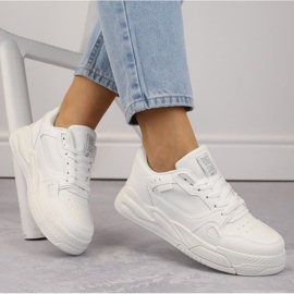 Scarpe sportive Big Star W INT1962B, bianche bianca 1
