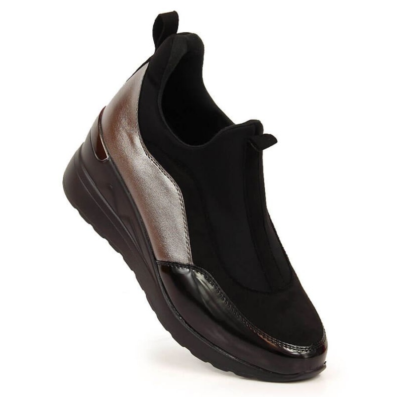 EVento W EVE360 scarpe con zeppa nero 1
