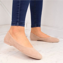 EVento W EVE205B ballerine in camoscio, beige 2