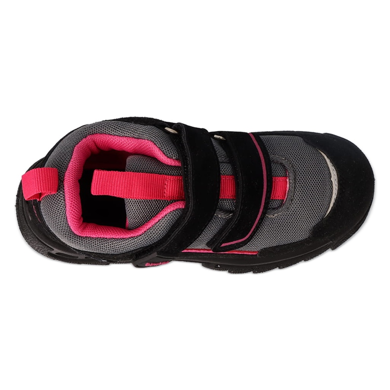 Befado trekking sportivo per bambini impermeabile con velcro 515Y008 nero 3