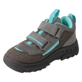 Scarpe sportive impermeabili da trekking per bambini Befado 515Y009 grigie grigio 1