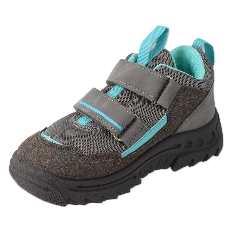 Scarpe sportive impermeabili da trekking per bambini Befado 515Y009 grigie grigio 1