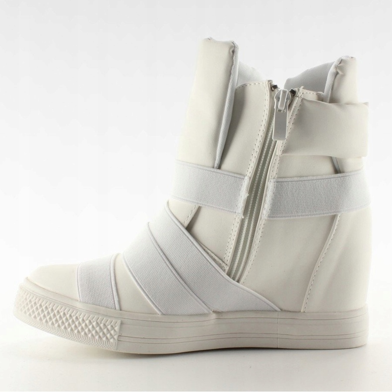 Sneakers con strisce in gomma AF24 Bianche bianco 1