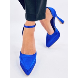Décolleté con piattaforma Carlie Navy blu 1