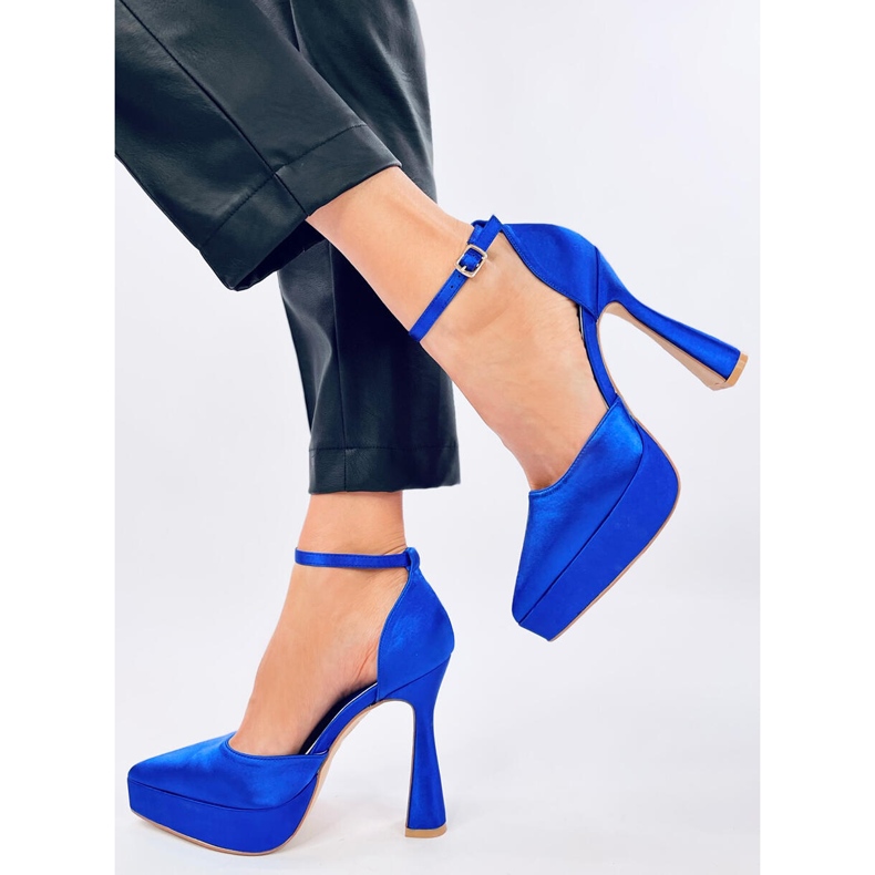 Décolleté con piattaforma Carlie Navy blu 2