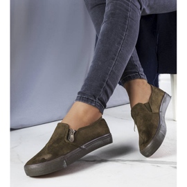 Le scarpe da ginnastica verdi di Gary verde 1