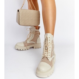 Stivali Waldeck trasparenti beige 1