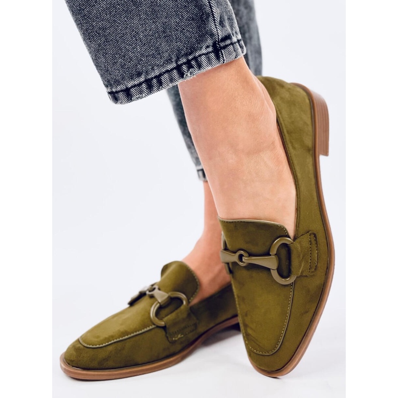 Mocassini da donna Isidora Green verde 2