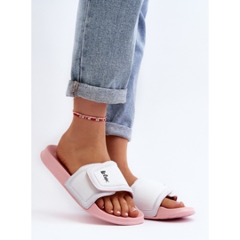 Lee Cooper Infradito Donna LCW-24-42-2491L Bianco/Rosa 2