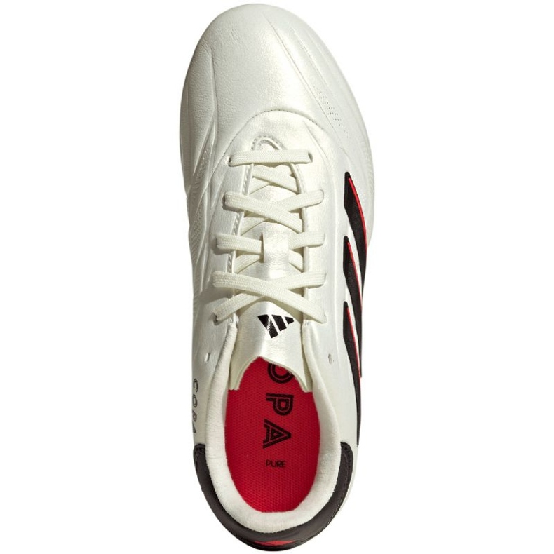 Scarpe da calcio adidas Copa Pure 2 Elite Fg Jr IE4985 bianco 1