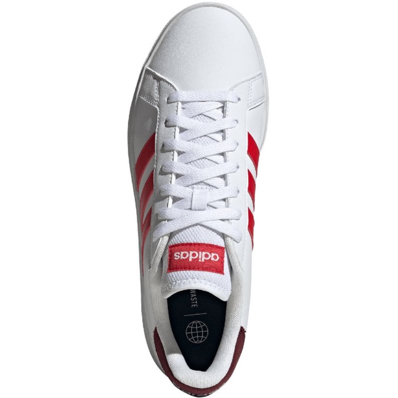 Scarpe Adidas Grand Court Td M ID4453 bianca 1