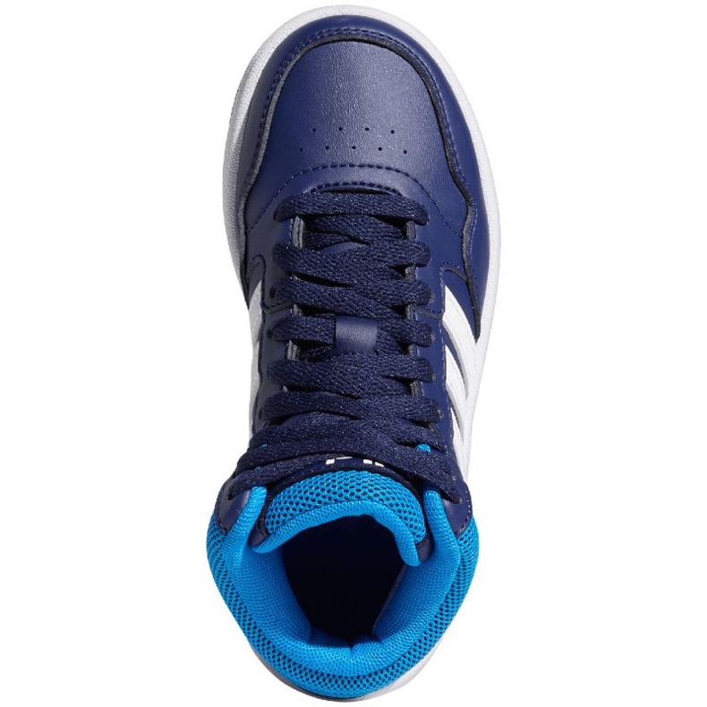Scarpe Adidas Hoops Mid GW0400 blu 1