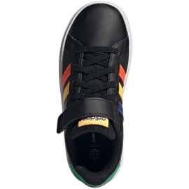 Scarpe Adidas Grand Court 2.0 El K Jr HP8914 nero 1