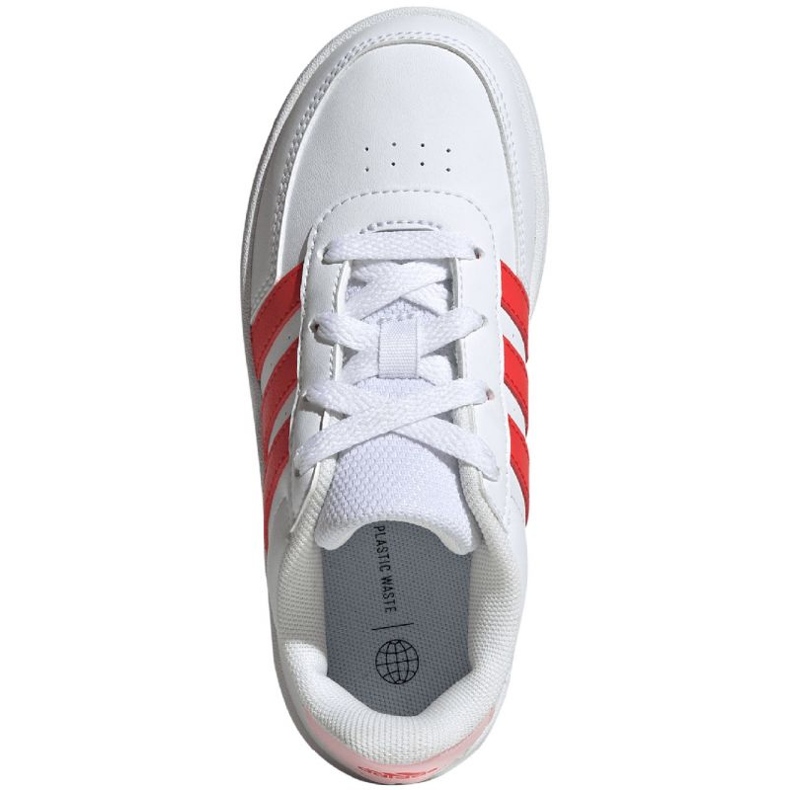 Scarpe Adidas Breaknet Lifestyle Court Lace HP8960 bianco 1