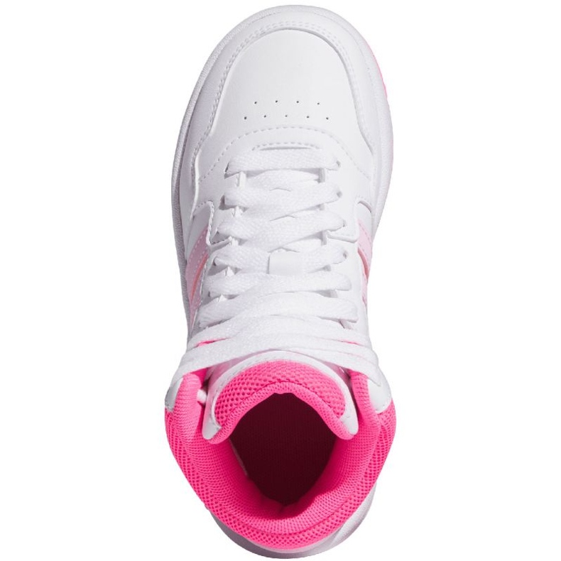 Scarpe Adidas Hoops Mid IF2722 bianca 1