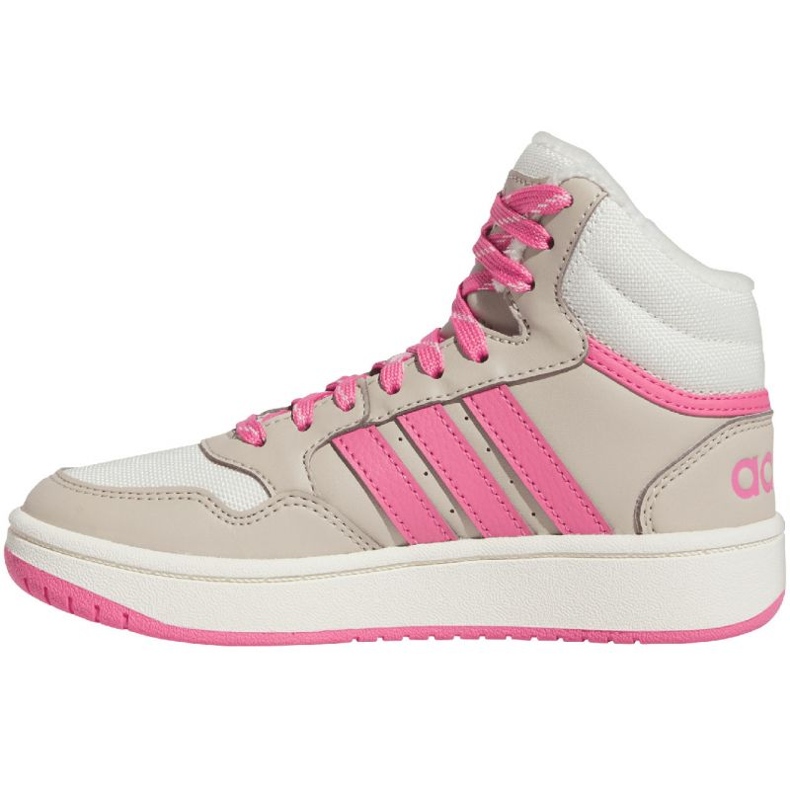 Scarpe Adidas Hoops Mid 3.0 K IF7739 bianco 1