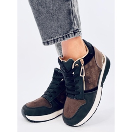Telts Sneakers con zeppa nere nero 1