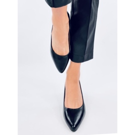 Shers Décolleté nere con tacco alto nero 1