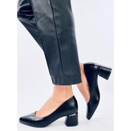 Shers Décolleté nere con tacco alto nero 2