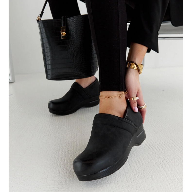 Scarpe con plateau Montoro nere nero 2
