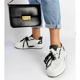 Sneakers Galdino bianche e nere bianco 2