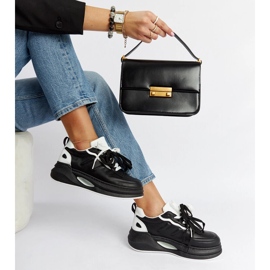 Sneakers Galdino bianche e nere nero 1