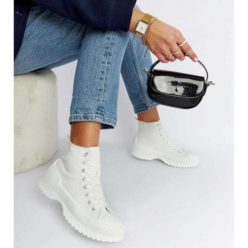 Sneakers alte Ronchis bianche bianca 2