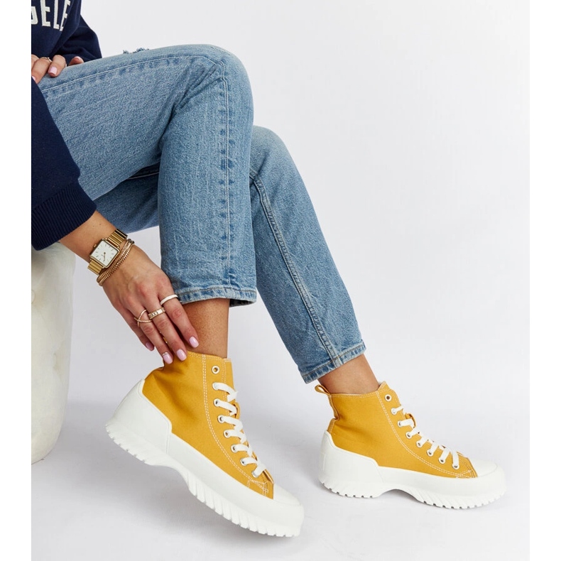 Sneakers alte Ronchis gialle giallo 1