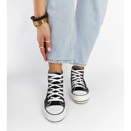 Sneakers alte Puglia nere nero 1