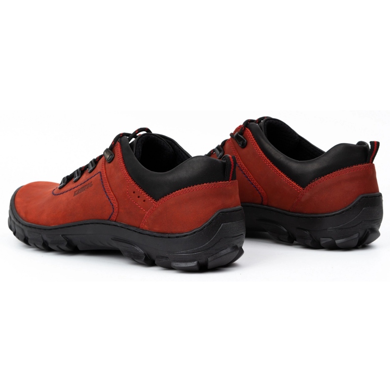 Kampol Scarpe trekking uomo 36 rosse rosso 4