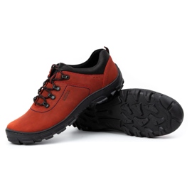 Kampol Scarpe trekking uomo 36 rosse rosso 2