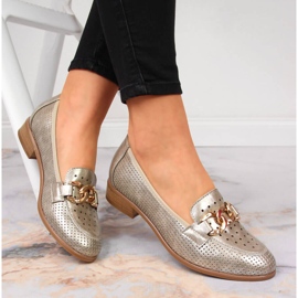 Scarpe traforate con catena d'oro di Potocki 1