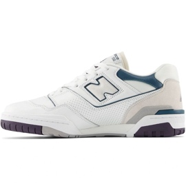 Scarpe sportive New Balance BB550WCB bianca 1