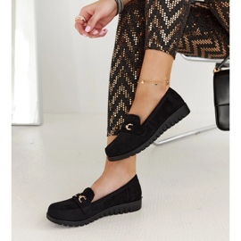 Mocassini Prussia in camoscio nero 2