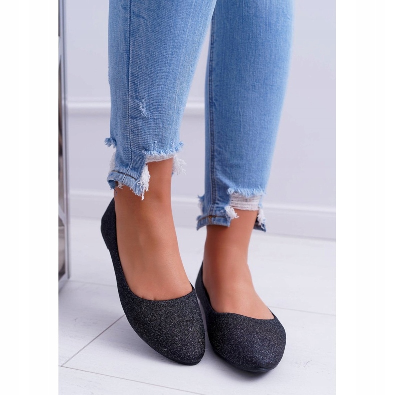 Seastar Ballerine Donna Glitter Nere Fifi nero 3