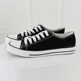 Scarpe da ginnastica da uomo Roope nere nero 1