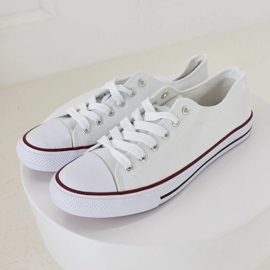 Scarpe da ginnastica da uomo bianche Roope bianca 1