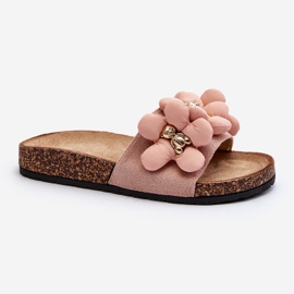 Infradito Da Donna Con Decorazioni, Bunlia Rosa 1