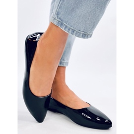 Xants Ballerine in vernice nera nero 2