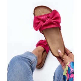 Infradito Da Donna Con Fiocco Fucsia Ezephira rosa 1