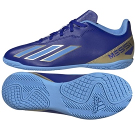 Adidas X Crazyfast Club Messi Jr In scarpe IE8667 blu 1